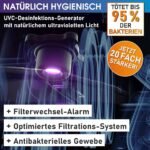 BRAST Whirlpool aufblasbar MSpa Aurora mit LED-Beleuchtung für 6 Personen Ø204x70cm In- Outdoor Pool 138 Massagedüsen Energiespar-Timer Heizung Bubble Wellness Massage