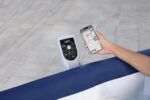 Bestway® Lay-Z-SPA® Energiespar-Whirlpool Hawaii AirJet™ mit App-Steuerung + integrierter UltraFit™ -Pumpeneinheit, für 6 Personen 180 x 180 x 71 cm, Kobaltblau