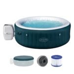 Bestway® Lay-Z-SPA® LED-Whirlpool Hollywood AirJet™ für 6 Personen Ø 196 x 66 cm, LED-Design