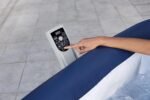 Bestway® Lay-Z-SPA® Energiespar-Whirlpool Hawaii AirJet™ mit App-Steuerung + integrierter UltraFit™ -Pumpeneinheit, für 6 Personen 180 x 180 x 71 cm, Kobaltblau