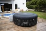 Bestway® Lay-Z-SPA® LED-Whirlpool Hollywood AirJet™ für 6 Personen Ø 196 x 66 cm, LED-Design