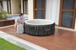 Bestway® Lay-Z-SPA® LED-Whirlpool Hollywood AirJet™ für 6 Personen Ø 196 x 66 cm, LED-Design